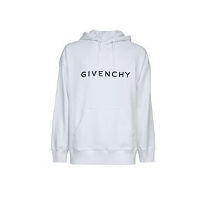 Givenchy White Cotton Men's Hoodie